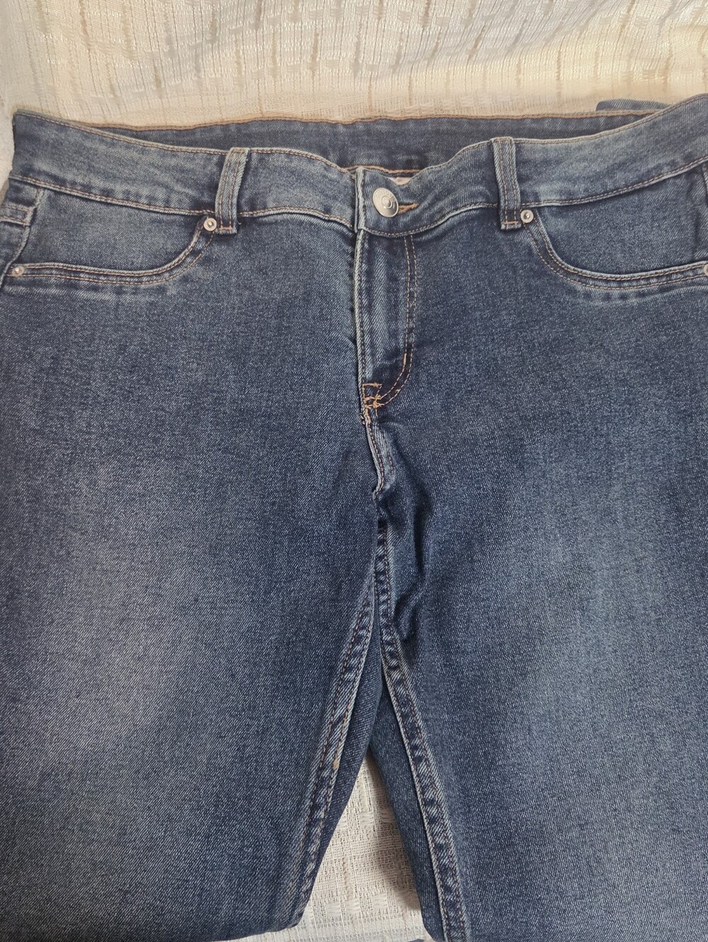 14x30Divided Women's Skinny Jeans in Blue Wash